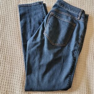 LOFT curvy skinny jeans